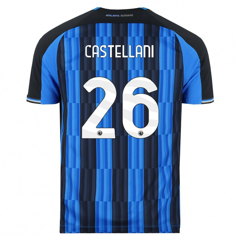 Danxen Män Eleonora Castellani #26 Blå Svart Röd Hemmatröja Matchtröjor 2026/27 Tröjor T-Tröja