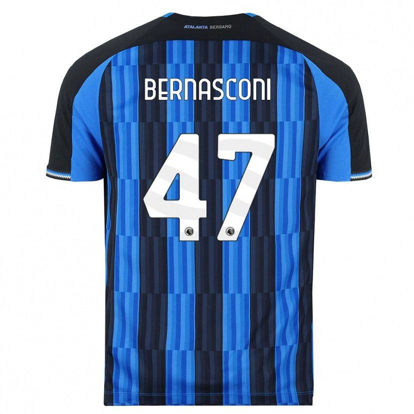 Danxen Män Lorenzo Bernasconi #47 Blå Svart Röd Hemmatröja Matchtröjor 2026/27 Tröjor T-Tröja