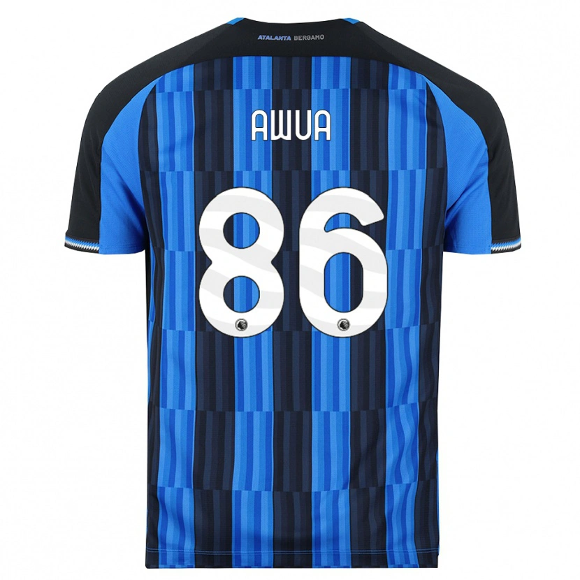Danxen Män Theophilus Awua #86 Blå Svart Röd Hemmatröja Matchtröjor 2026/27 Tröjor T-Tröja