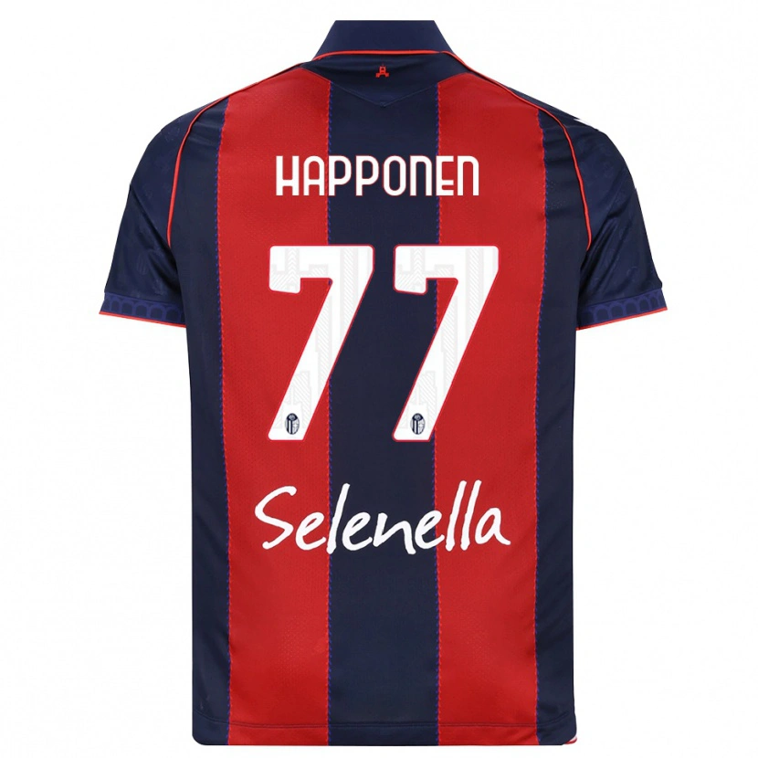 Danxen Män Ukko Happonen #77 Kunglig Blå Röd Vit Hemmatröja Matchtröjor 2026/27 Tröjor T-Tröja