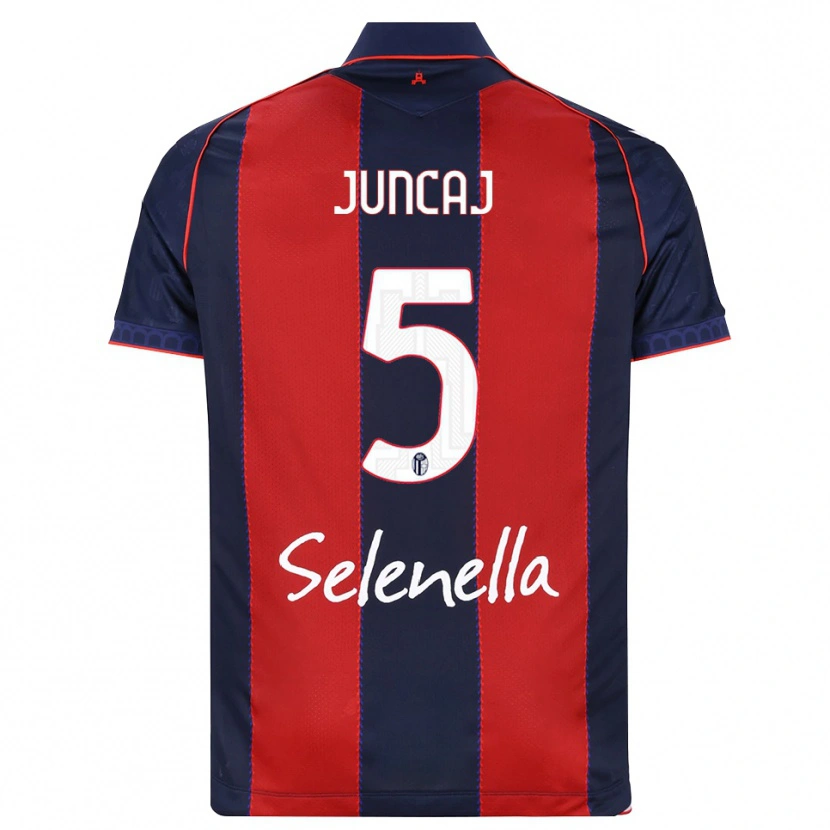 Danxen Män Flavio Juncaj #5 Kunglig Blå Röd Vit Hemmatröja Matchtröjor 2026/27 Tröjor T-Tröja