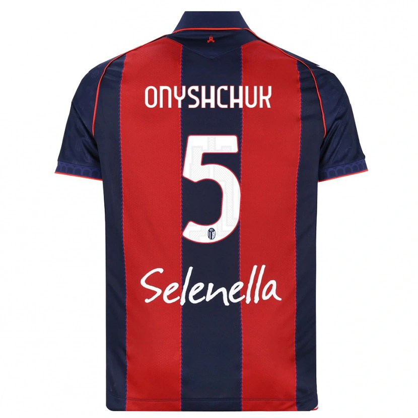 Danxen Män Zakhar Onyshchuk #5 Kunglig Blå Röd Vit Hemmatröja Matchtröjor 2026/27 Tröjor T-Tröja