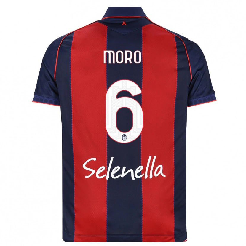 Danxen Män Nikola Moro #6 Kunglig Blå Röd Vit Hemmatröja Matchtröjor 2026/27 Tröjor T-Tröja