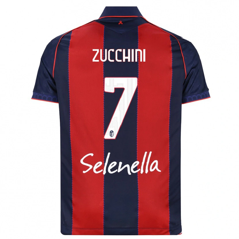 Danxen Män Riccardo Zucchini #7 Kunglig Blå Röd Vit Hemmatröja Matchtröjor 2026/27 Tröjor T-Tröja