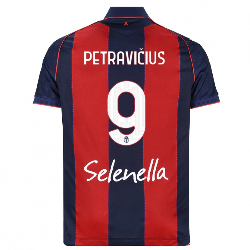 Danxen Män Joris Petravičius #9 Kunglig Blå Röd Vit Hemmatröja Matchtröjor 2026/27 Tröjor T-Tröja