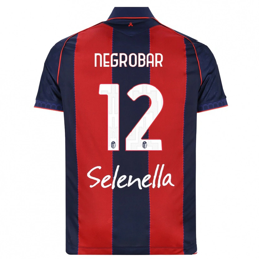 Danxen Män Lucas Negrobar #12 Kunglig Blå Röd Vit Hemmatröja Matchtröjor 2026/27 Tröjor T-Tröja