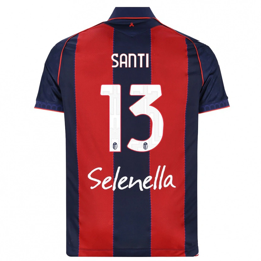 Danxen Män Manuel Santi #13 Kunglig Blå Röd Vit Hemmatröja Matchtröjor 2026/27 Tröjor T-Tröja