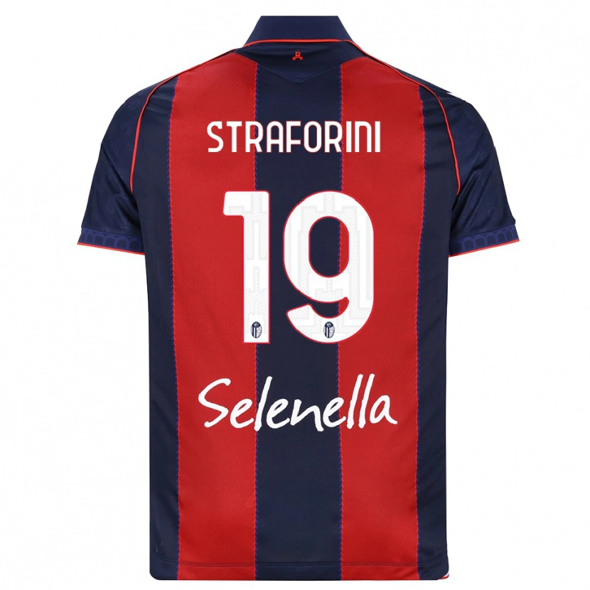 Danxen Män Rino Straforini #19 Kunglig Blå Röd Vit Hemmatröja Matchtröjor 2026/27 Tröjor T-Tröja