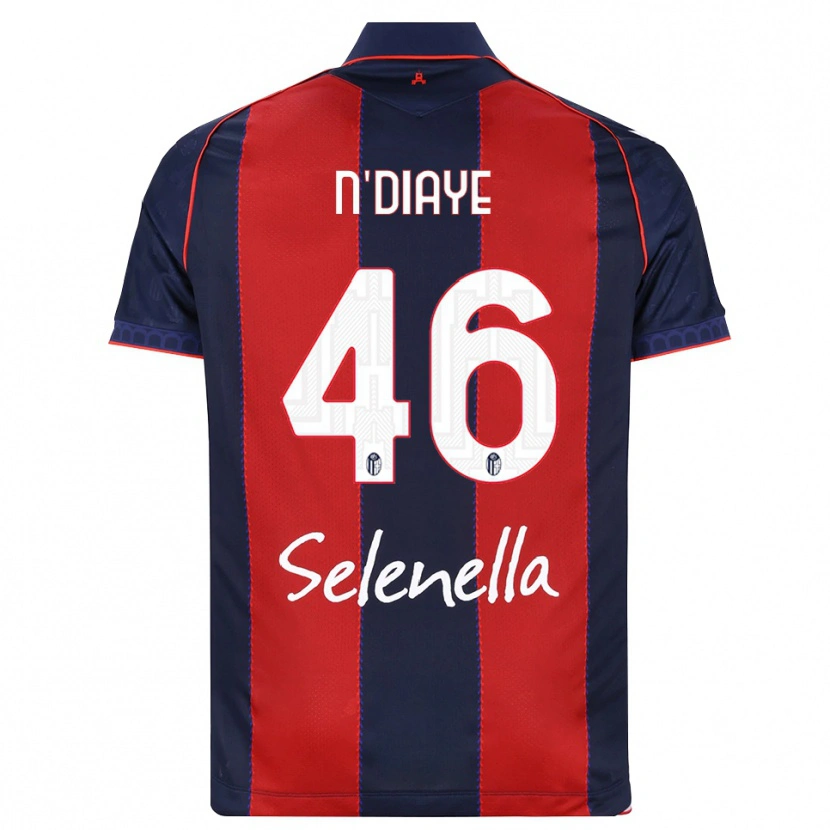 Danxen Män Antoine N'diaye #46 Kunglig Blå Röd Vit Hemmatröja Matchtröjor 2026/27 Tröjor T-Tröja