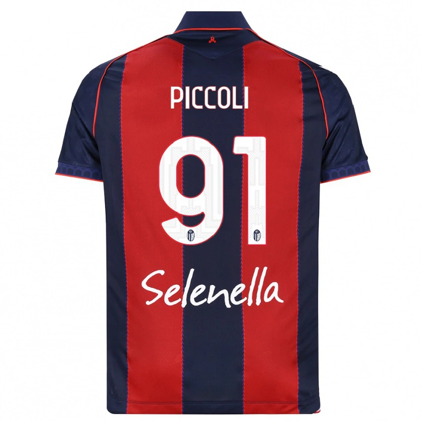 Danxen Män Roberto Piccoli #91 Kunglig Blå Röd Vit Hemmatröja Matchtröjor 2026/27 Tröjor T-Tröja