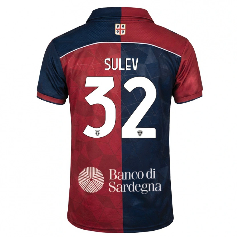 Danxen Män Ivan Sulev #32 Burgundy Kunglig Blå Hemmatröja Matchtröjor 2026/27 Tröjor T-Tröja