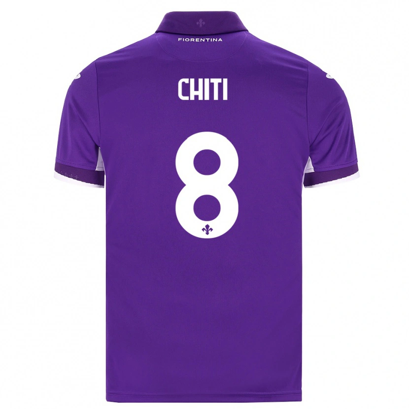 Danxen Män Alessio Chiti #8 Lila Vit Rosa Hemmatröja Matchtröjor 2026/27 Tröjor T-Tröja