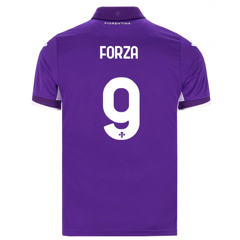 Danxen Män Francesco Forza #9 Lila Vit Rosa Hemmatröja Matchtröjor 2026/27 Tröjor T-Tröja
