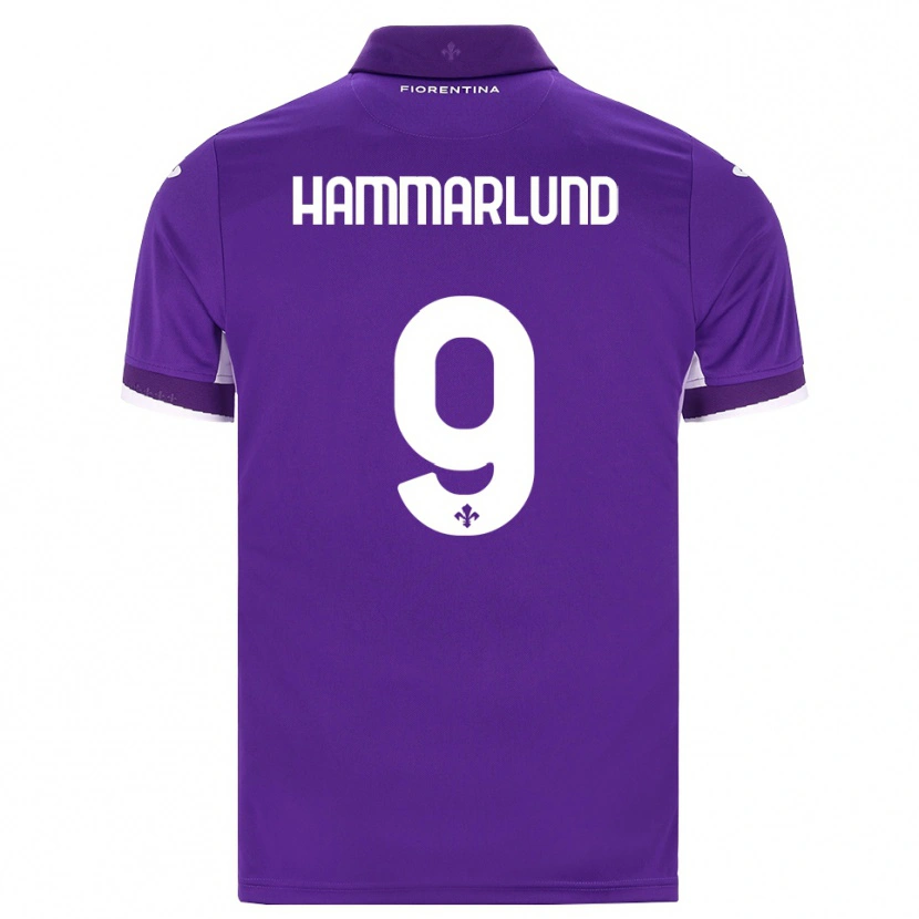 Danxen Män Pauline Hammarlund #9 Lila Vit Rosa Hemmatröja Matchtröjor 2026/27 Tröjor T-Tröja