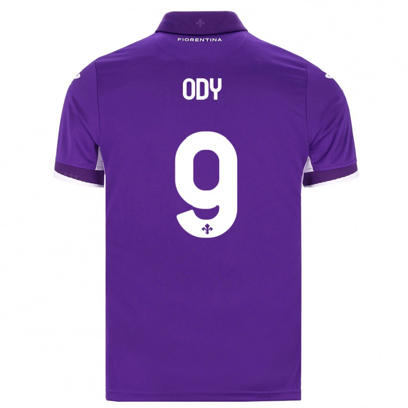 Danxen Män Edwin Ody #9 Lila Vit Rosa Hemmatröja Matchtröjor 2026/27 Tröjor T-Tröja