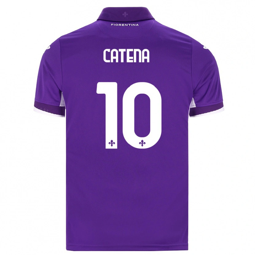 Danxen Män Michaela Catena #10 Lila Vit Rosa Hemmatröja Matchtröjor 2026/27 Tröjor T-Tröja