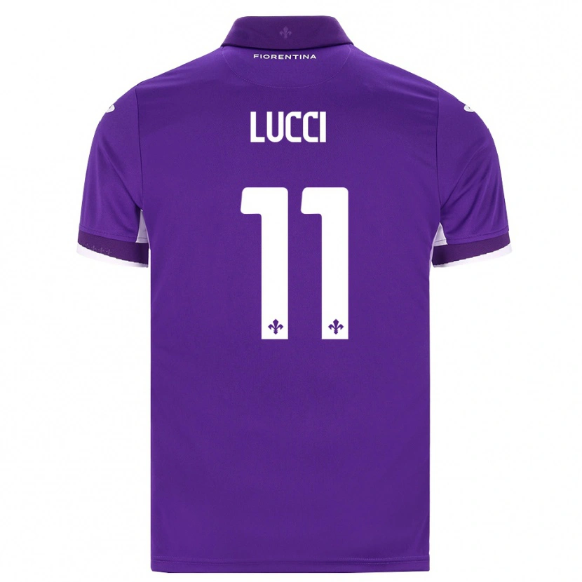 Danxen Män Leonardo Lucci #11 Lila Vit Rosa Hemmatröja Matchtröjor 2026/27 Tröjor T-Tröja