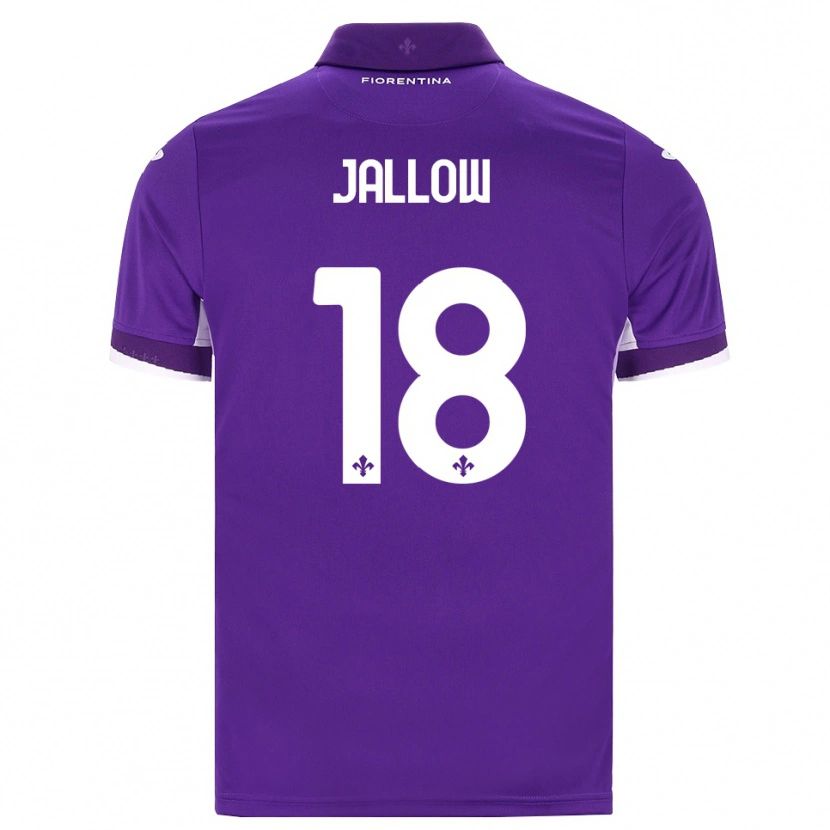 Danxen Män Sulayman Jallow #18 Lila Vit Rosa Hemmatröja Matchtröjor 2026/27 Tröjor T-Tröja