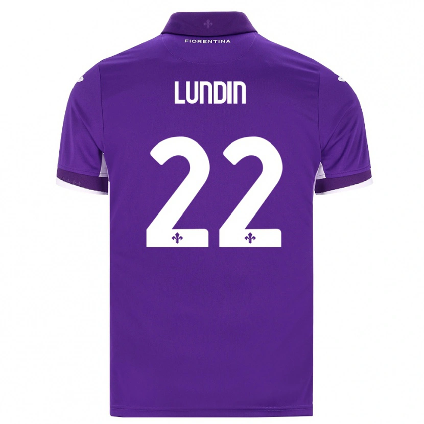 Danxen Män Karin Lundin #22 Lila Vit Rosa Hemmatröja Matchtröjor 2026/27 Tröjor T-Tröja