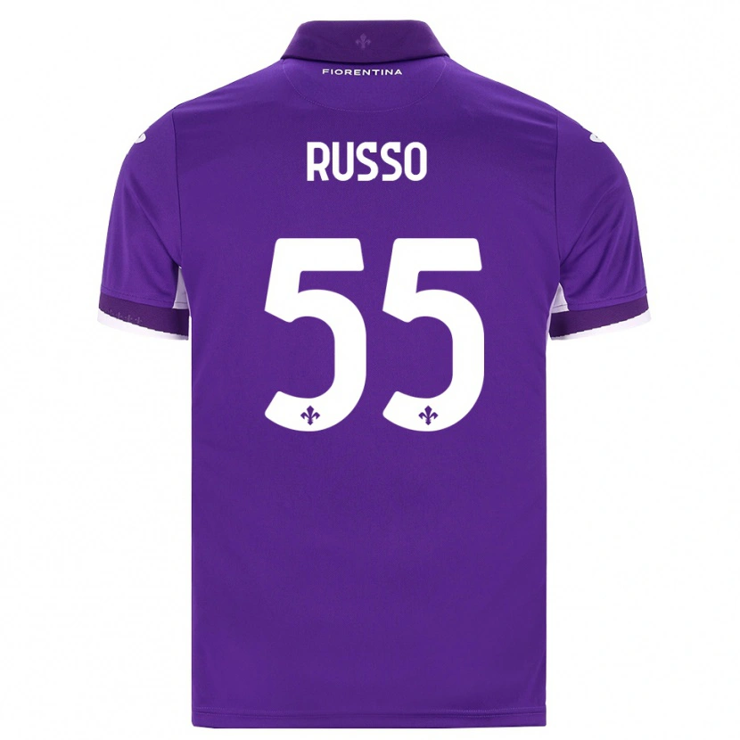 Danxen Män Federica Russo #55 Lila Vit Rosa Hemmatröja Matchtröjor 2026/27 Tröjor T-Tröja