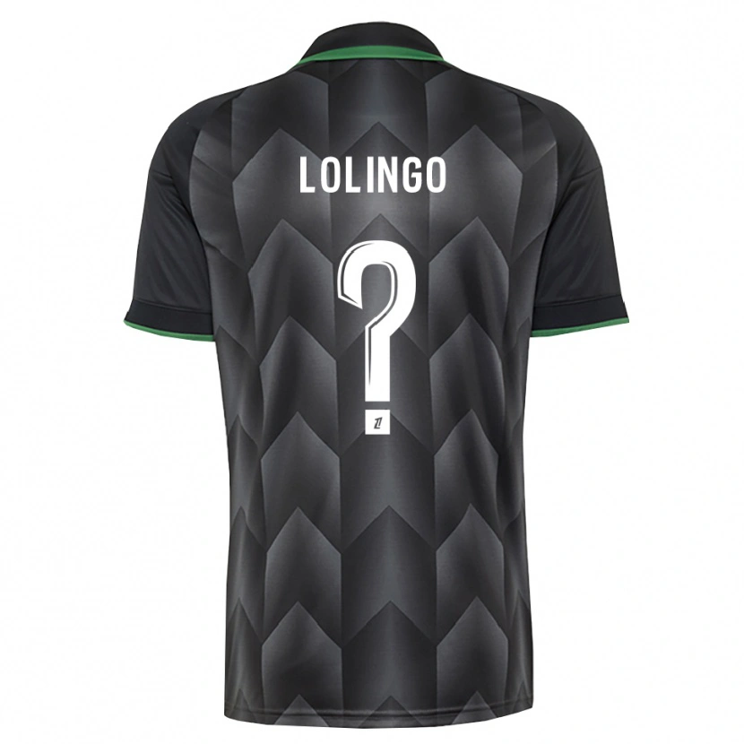 Danxen Män David Lolingo #0 Vit Svart Grön Bortatröja Matchtröjor 2026/27 Tröjor T-Tröja