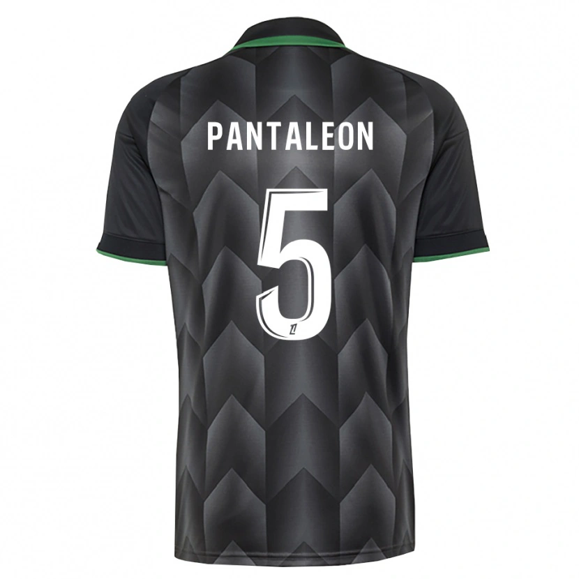 Danxen Män Tom Pantaleon #5 Vit Svart Grön Bortatröja Matchtröjor 2026/27 Tröjor T-Tröja