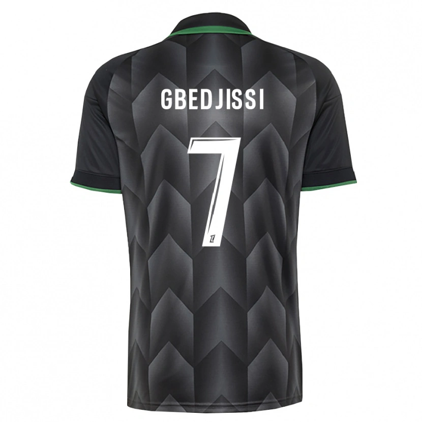 Danxen Män Aude Gbedjissi #7 Vit Svart Grön Bortatröja Matchtröjor 2026/27 Tröjor T-Tröja