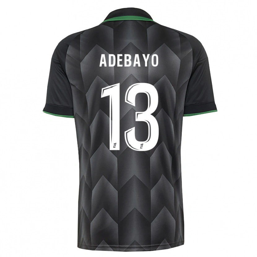 Danxen Män Kamil Adebayo #13 Vit Svart Grön Bortatröja Matchtröjor 2026/27 Tröjor T-Tröja