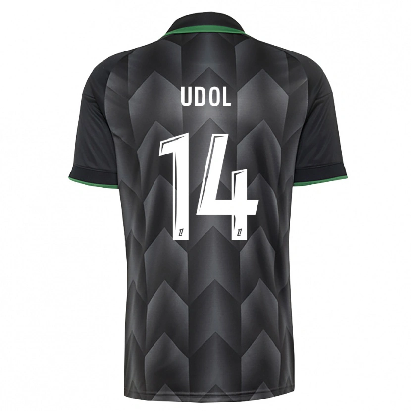 Danxen Män Matthieu Udol #14 Vit Svart Grön Bortatröja Matchtröjor 2026/27 Tröjor T-Tröja