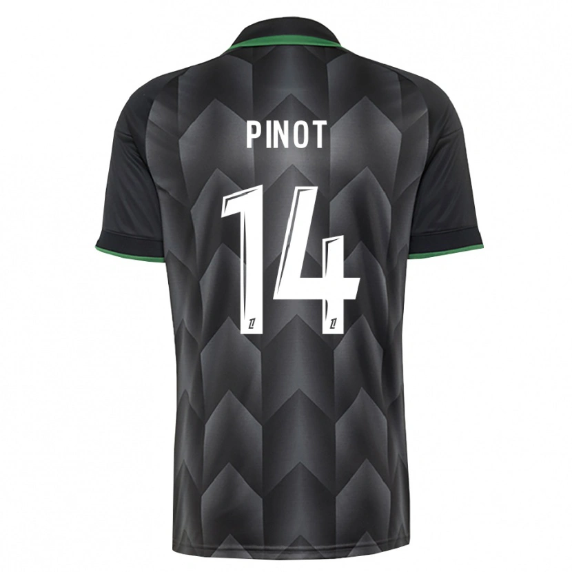 Danxen Män Laurine Pinot #14 Vit Svart Grön Bortatröja Matchtröjor 2026/27 Tröjor T-Tröja