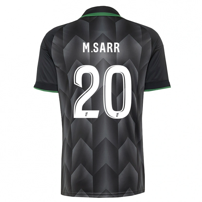 Danxen Män Malang Sarr #20 Vit Svart Grön Bortatröja Matchtröjor 2026/27 Tröjor T-Tröja