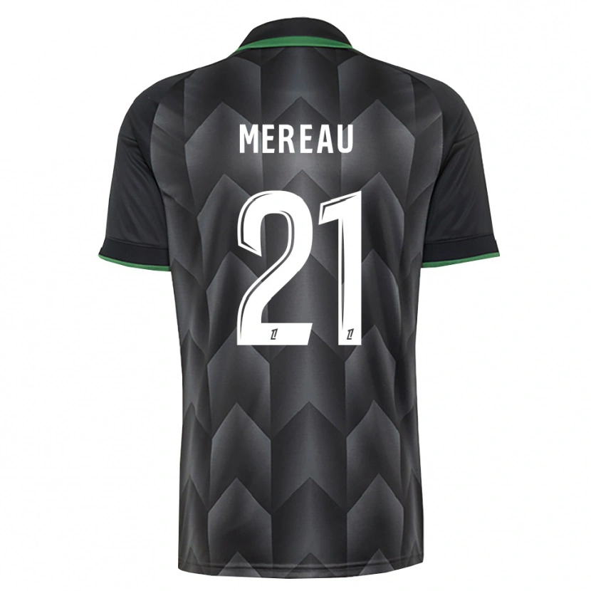 Danxen Män Alizée Mereau #21 Vit Svart Grön Bortatröja Matchtröjor 2026/27 Tröjor T-Tröja