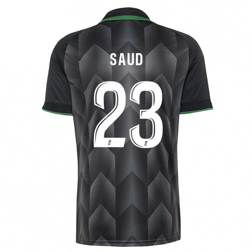 Danxen Män Saud Abdulhamid #23 Vit Svart Grön Bortatröja Matchtröjor 2026/27 Tröjor T-Tröja