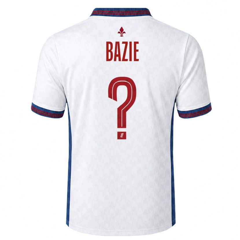 Danxen Män Joffrey Bazie #0 Röd Vit Blå Bortatröja Matchtröjor 2026/27 Tröjor T-Tröja