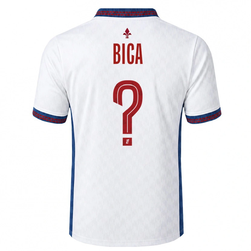 Danxen Män Bica #0 Röd Vit Blå Bortatröja Matchtröjor 2026/27 Tröjor T-Tröja