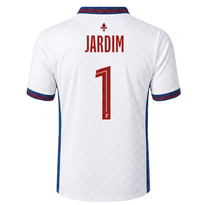 Danxen Män Leo Jardim #1 Röd Vit Blå Bortatröja Matchtröjor 2026/27 Tröjor T-Tröja