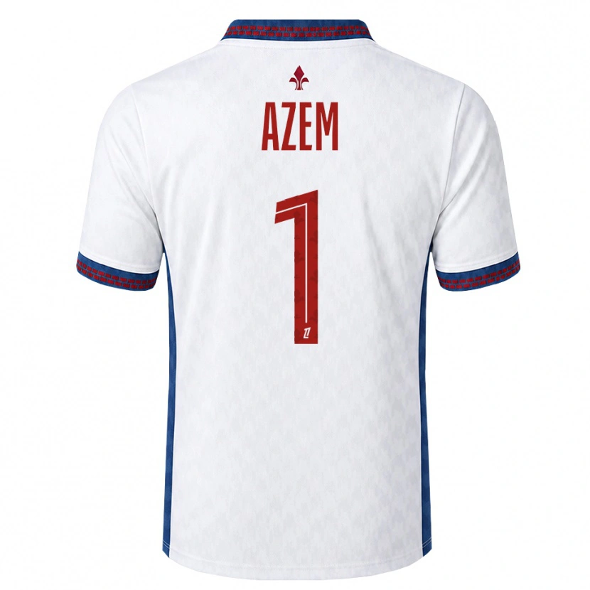 Danxen Män Floriane Azem #1 Röd Vit Blå Bortatröja Matchtröjor 2026/27 Tröjor T-Tröja