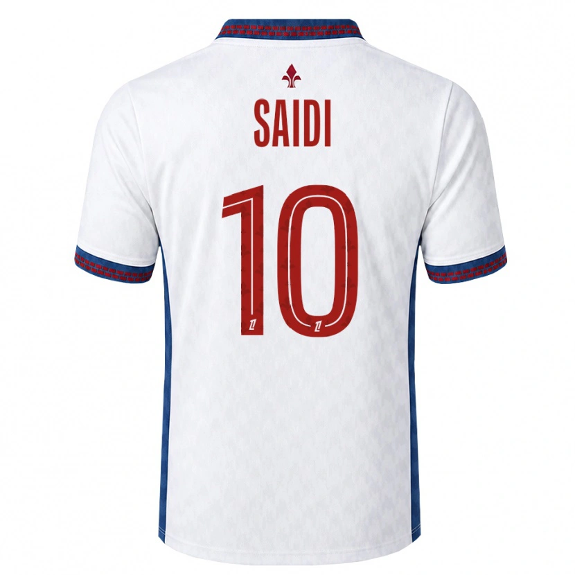 Danxen Män Rachel Saidi #10 Röd Vit Blå Bortatröja Matchtröjor 2026/27 Tröjor T-Tröja