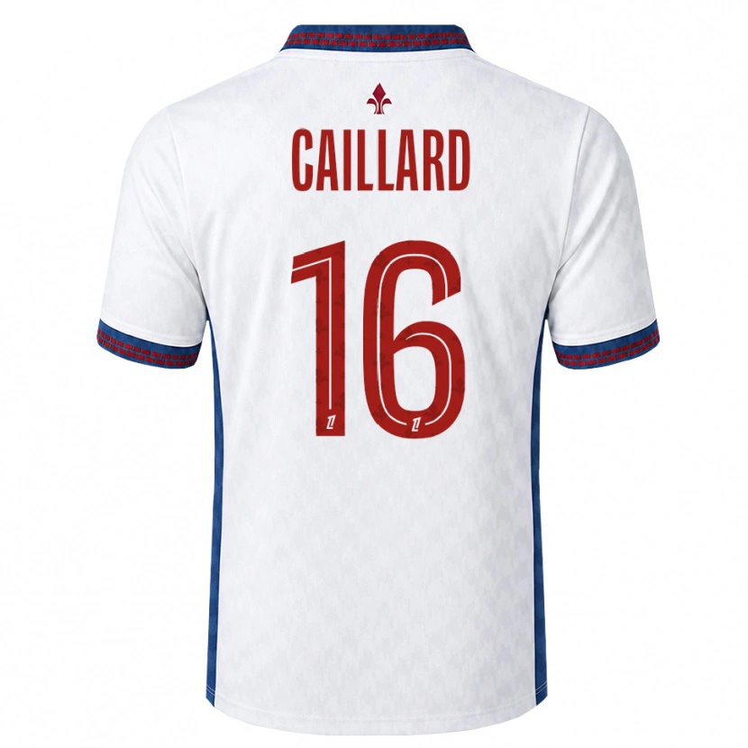 Danxen Män Marc-Aurèle Caillard #16 Röd Vit Blå Bortatröja Matchtröjor 2026/27 Tröjor T-Tröja