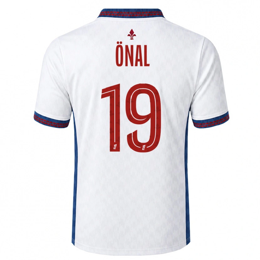 Danxen Män Başar Önal #19 Röd Vit Blå Bortatröja Matchtröjor 2026/27 Tröjor T-Tröja