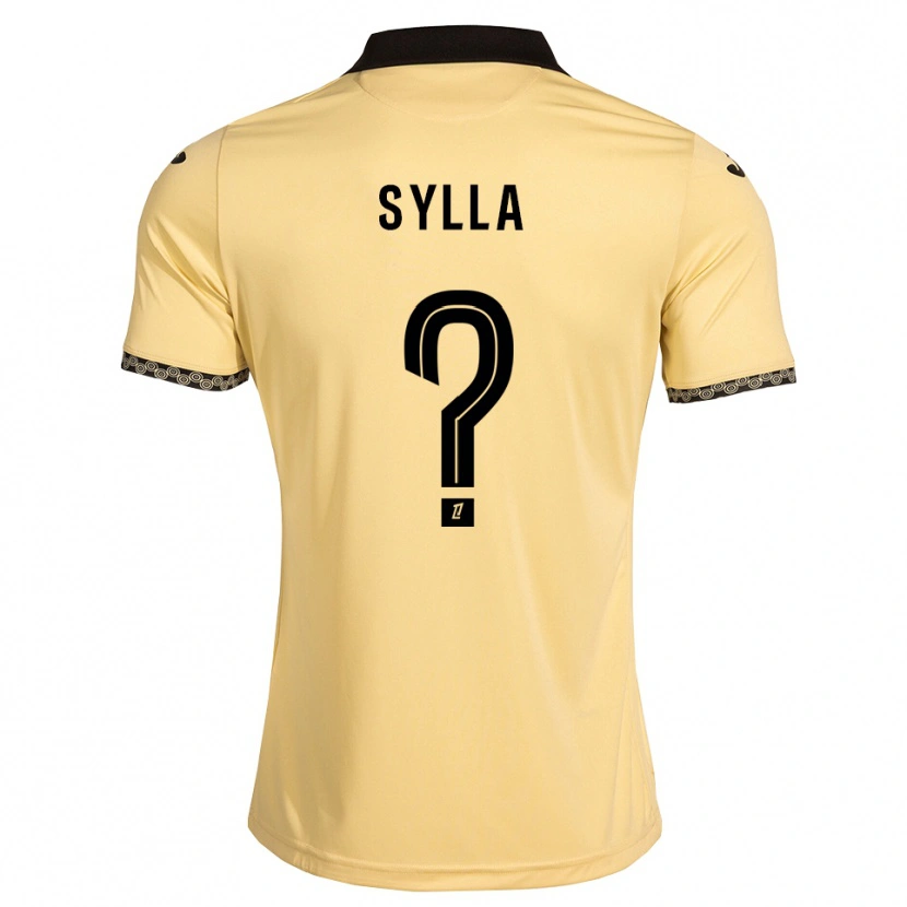 Danxen Män Dembo Sylla #0 Navajovit Svart Bortatröja Matchtröjor 2026/27 Tröjor T-Tröja
