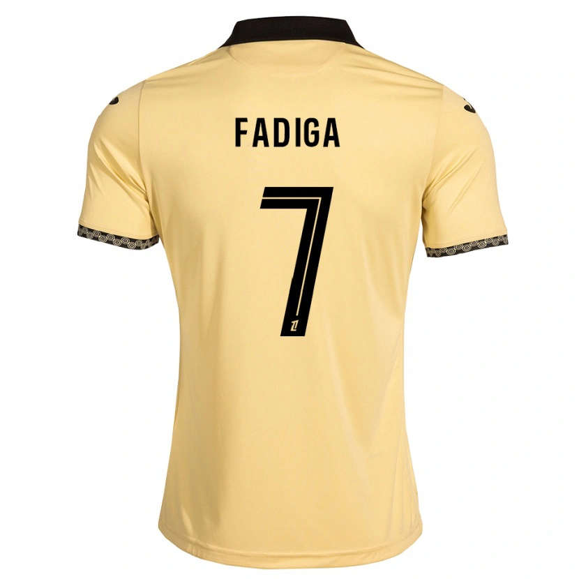 Danxen Män Bandiougou Fadiga #7 Navajovit Svart Bortatröja Matchtröjor 2026/27 Tröjor T-Tröja