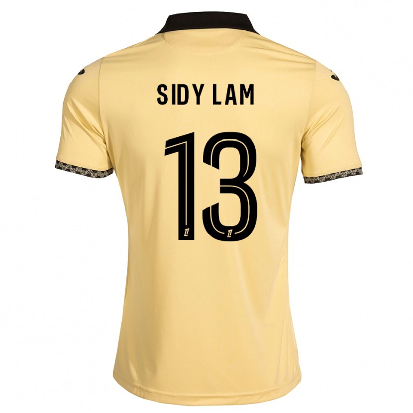 Danxen Män Tapsirou Sidy Lam #13 Navajovit Svart Bortatröja Matchtröjor 2026/27 Tröjor T-Tröja