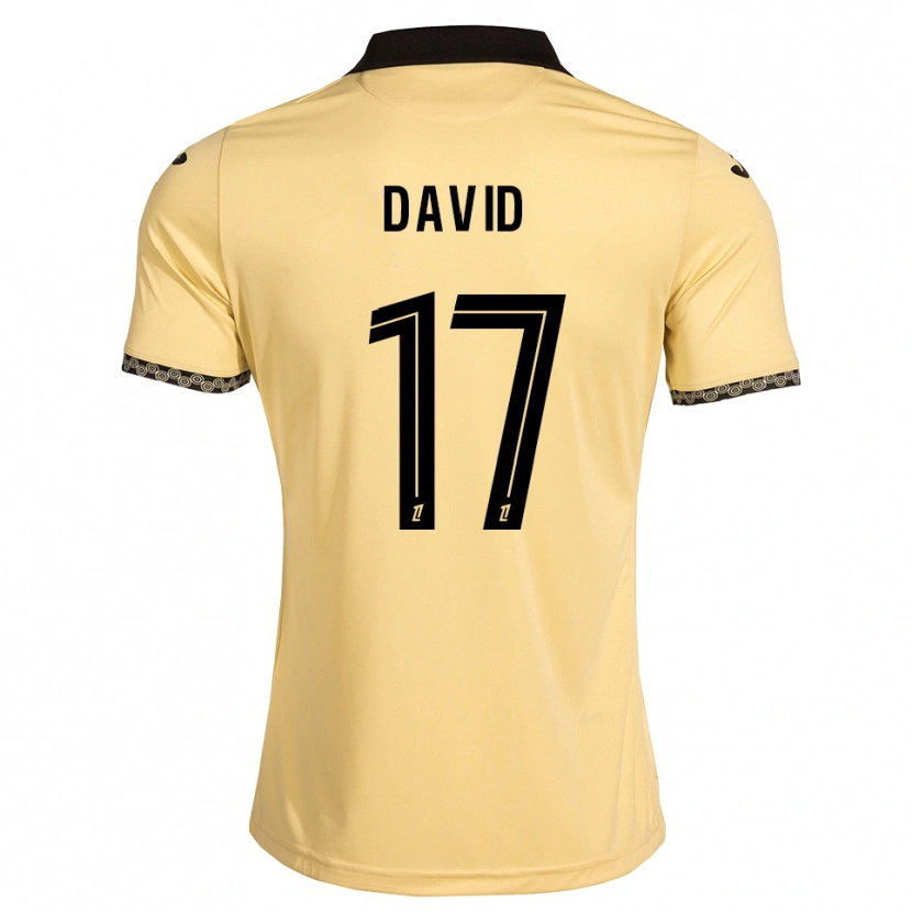 Danxen Män Dune David #17 Navajovit Svart Bortatröja Matchtröjor 2026/27 Tröjor T-Tröja
