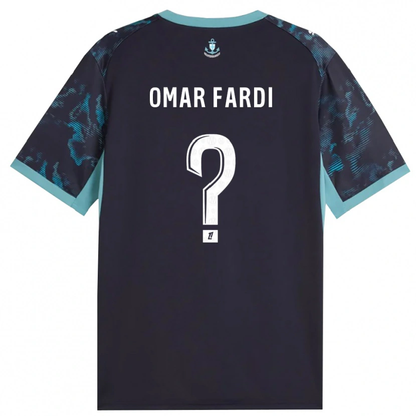 Danxen Män El Omar Fardi #0 Ljus Turkos Vit Svart Bortatröja Matchtröjor 2026/27 Tröjor T-Tröja