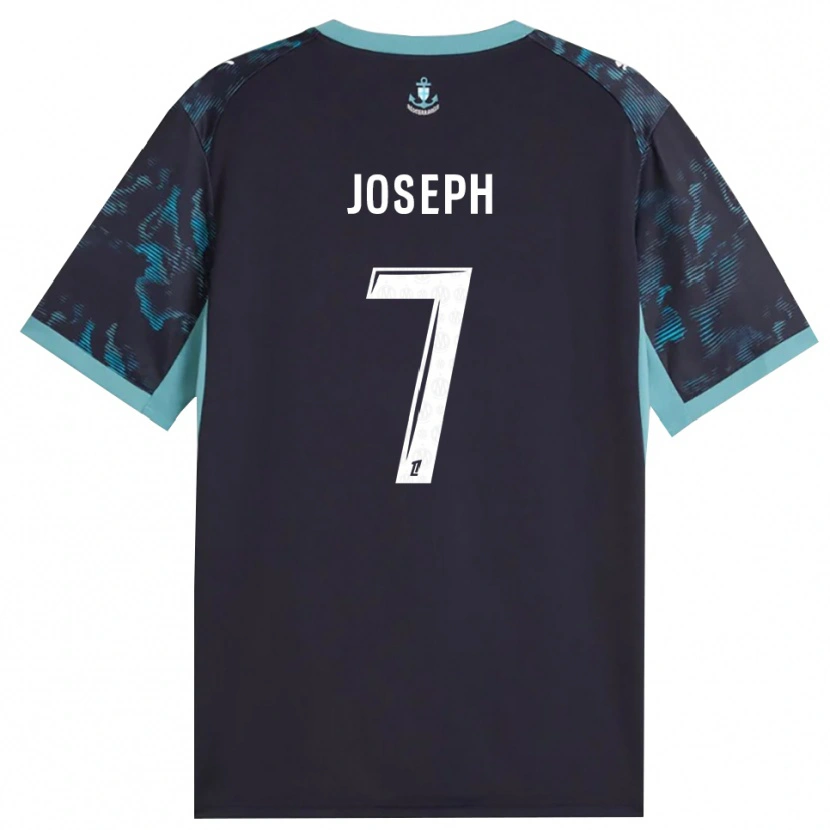 Danxen Män Victor Joseph #7 Ljus Turkos Vit Svart Bortatröja Matchtröjor 2026/27 Tröjor T-Tröja