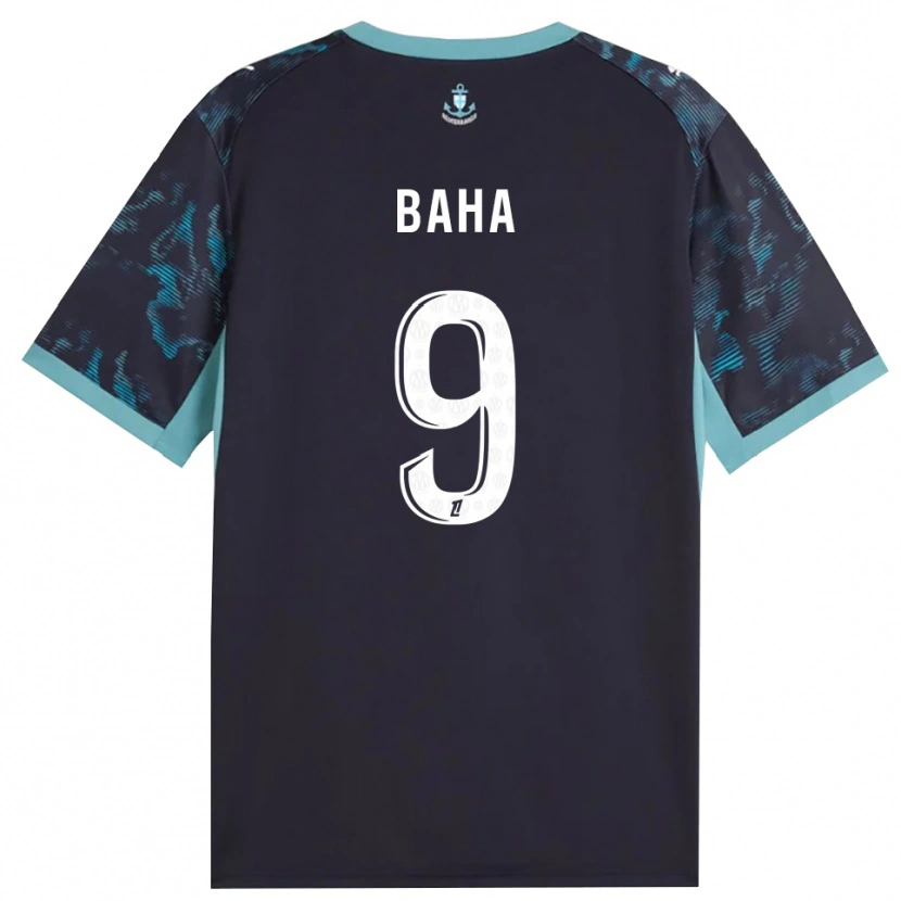 Danxen Män Ziyad Baha #9 Ljus Turkos Vit Svart Bortatröja Matchtröjor 2026/27 Tröjor T-Tröja