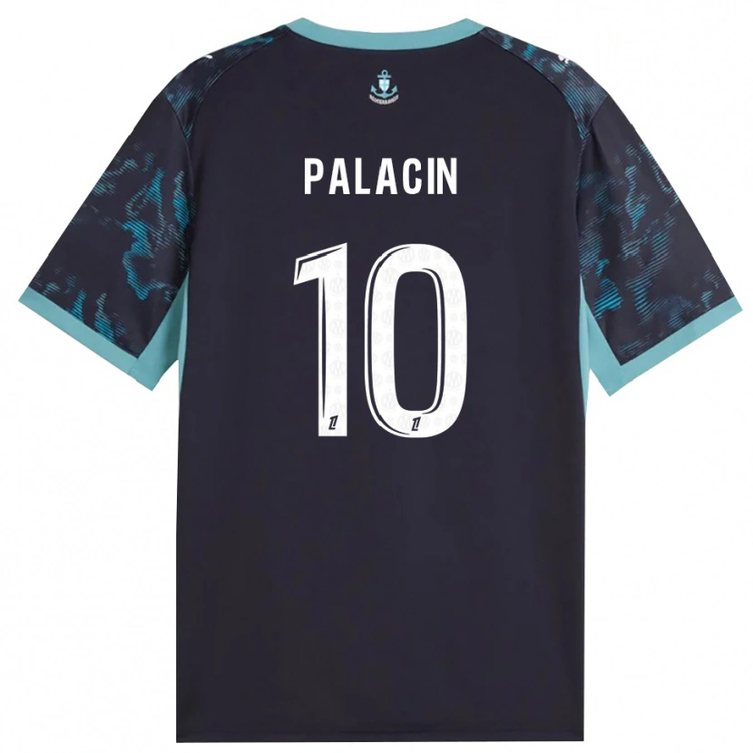 Danxen Män Sara Palacin #10 Ljus Turkos Vit Svart Bortatröja Matchtröjor 2026/27 Tröjor T-Tröja