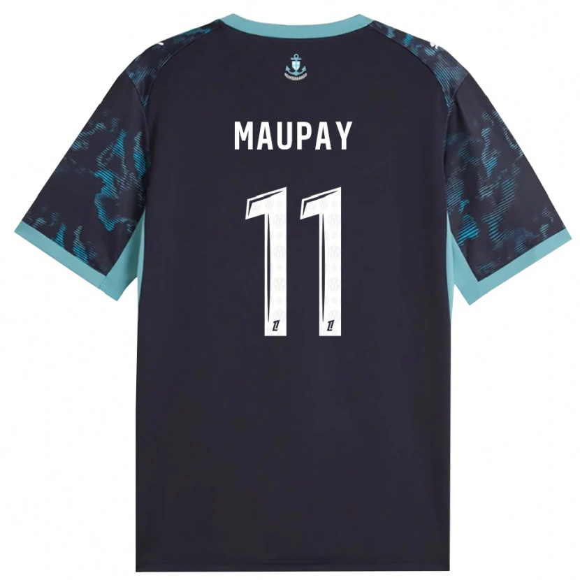 Danxen Män Neal Maupay #11 Ljus Turkos Vit Svart Bortatröja Matchtröjor 2026/27 Tröjor T-Tröja