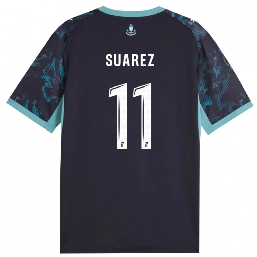 Danxen Män Luis Suarez #11 Ljus Turkos Vit Svart Bortatröja Matchtröjor 2026/27 Tröjor T-Tröja
